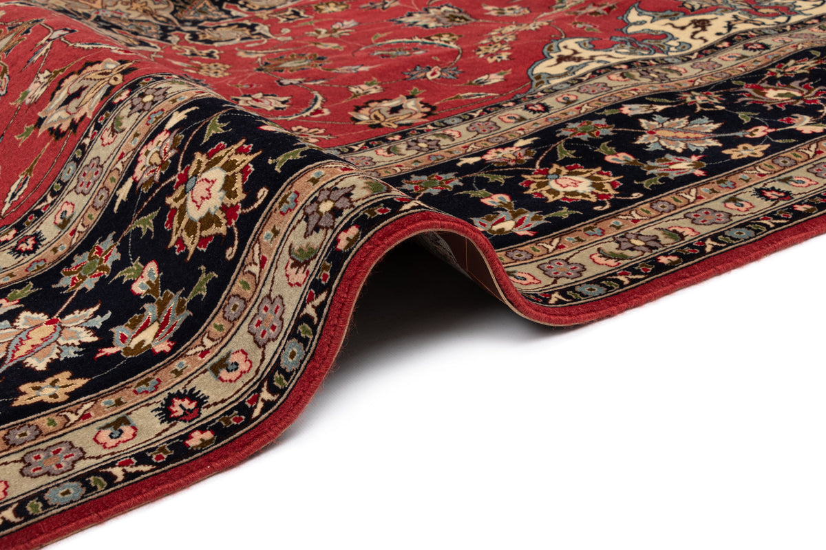 361x253 Tabriz con seta