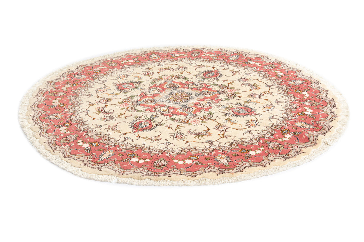 150 x 150 Täbriz mit Seide