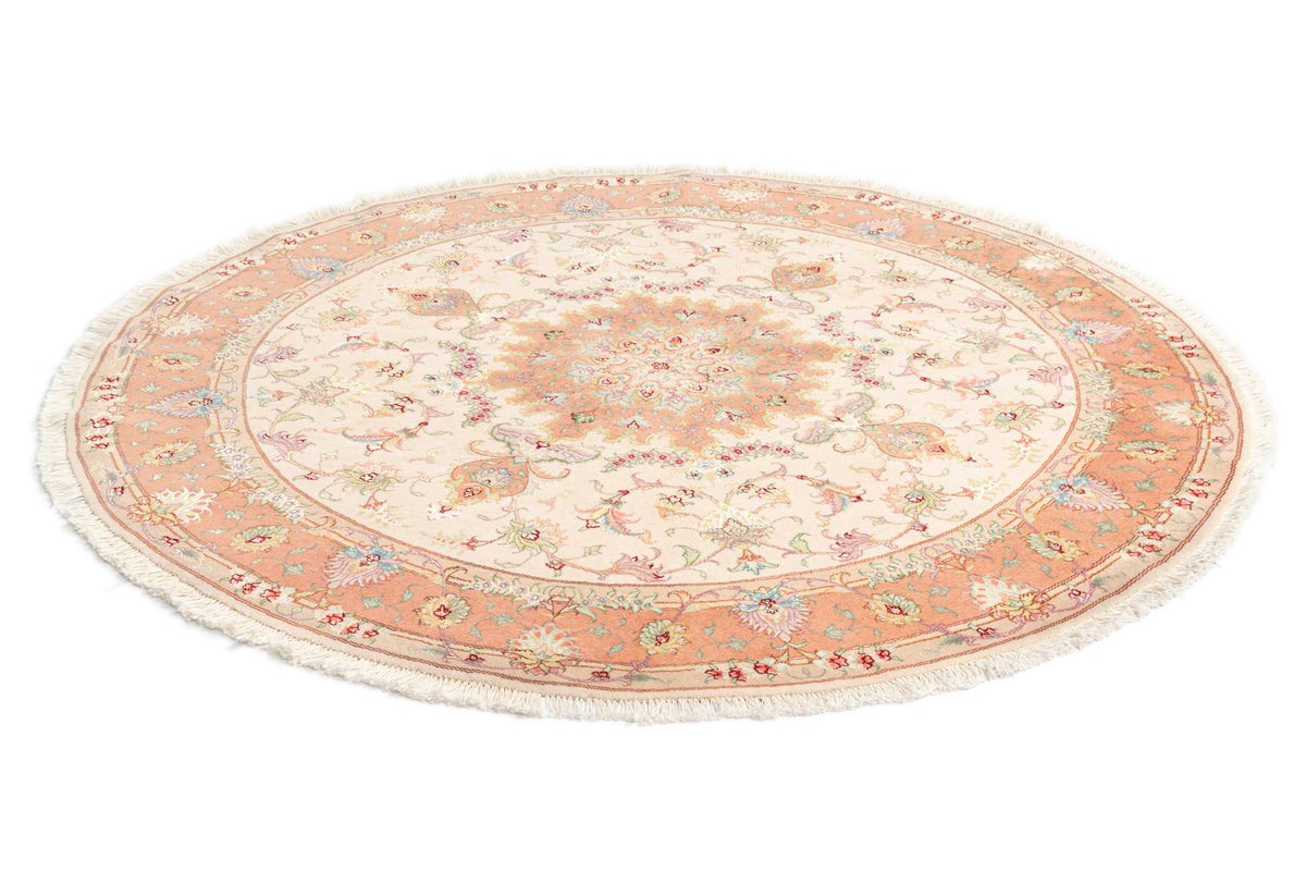 150 x 150 Täbriz mit Seide
