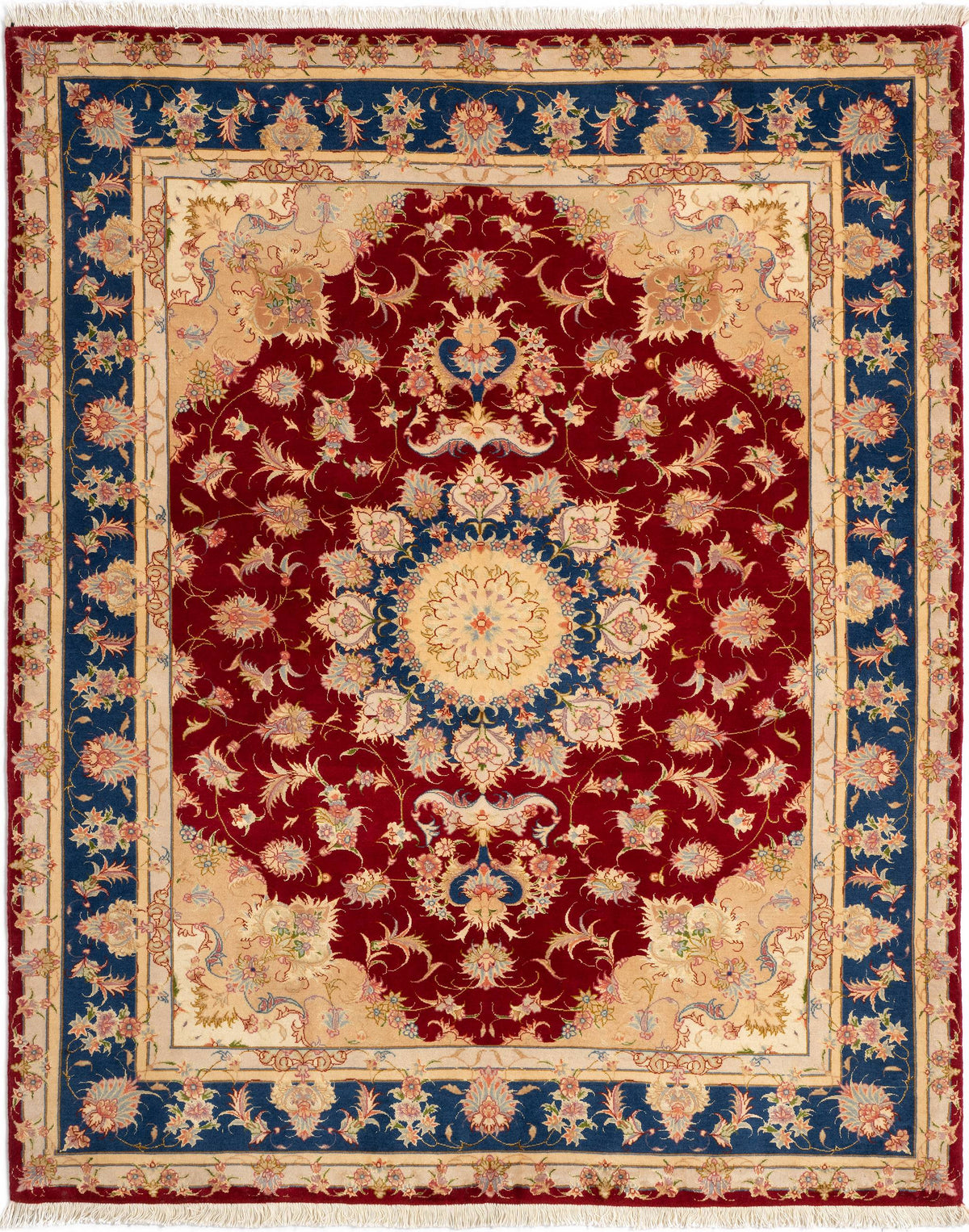 200 x 157 Tabriz con seta