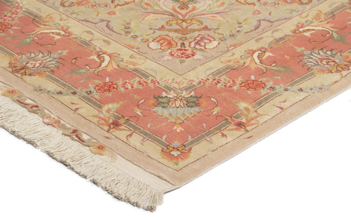 214 x 152 Tabriz con seta