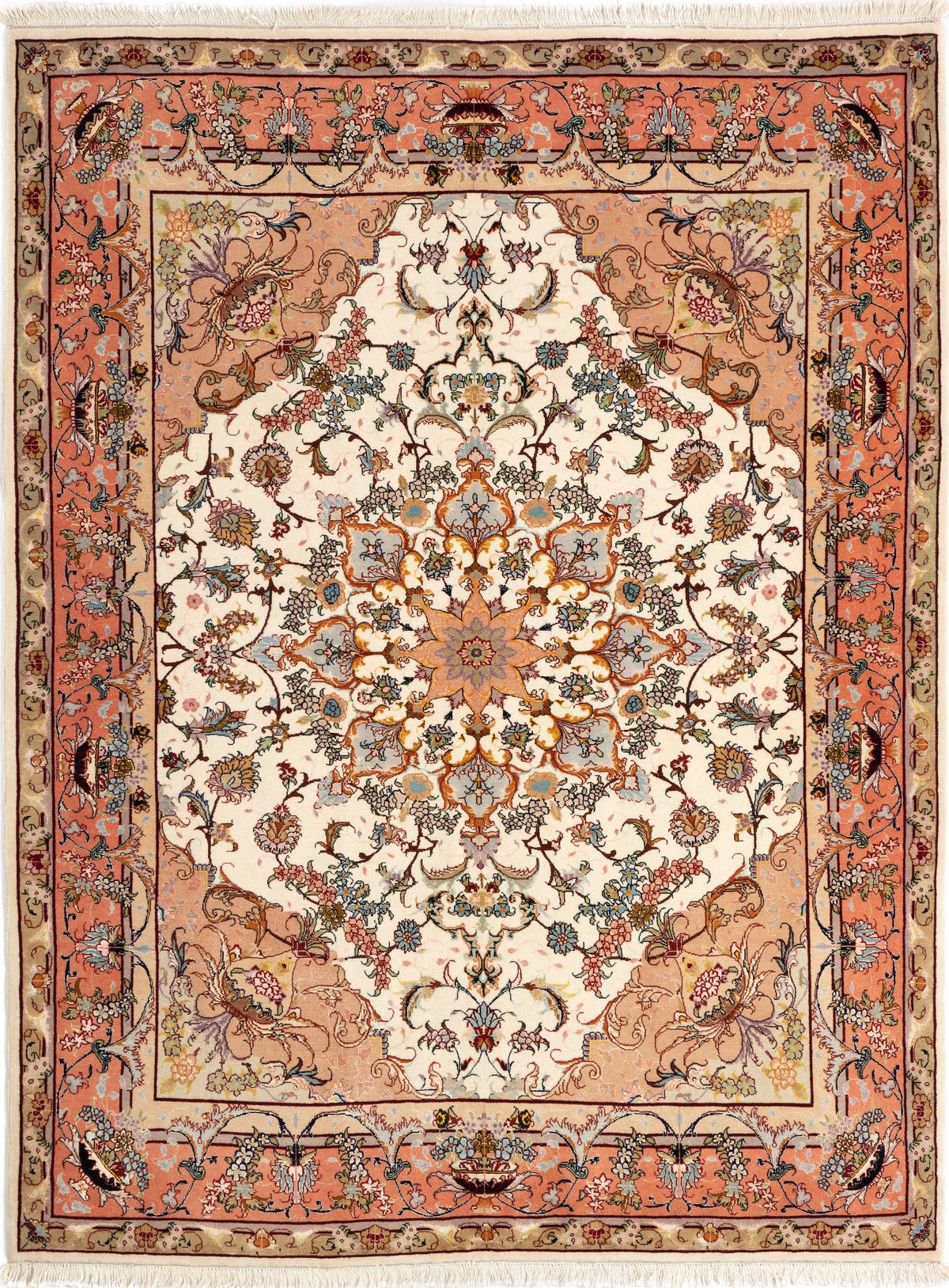 200 x 150 Tabriz con seta
