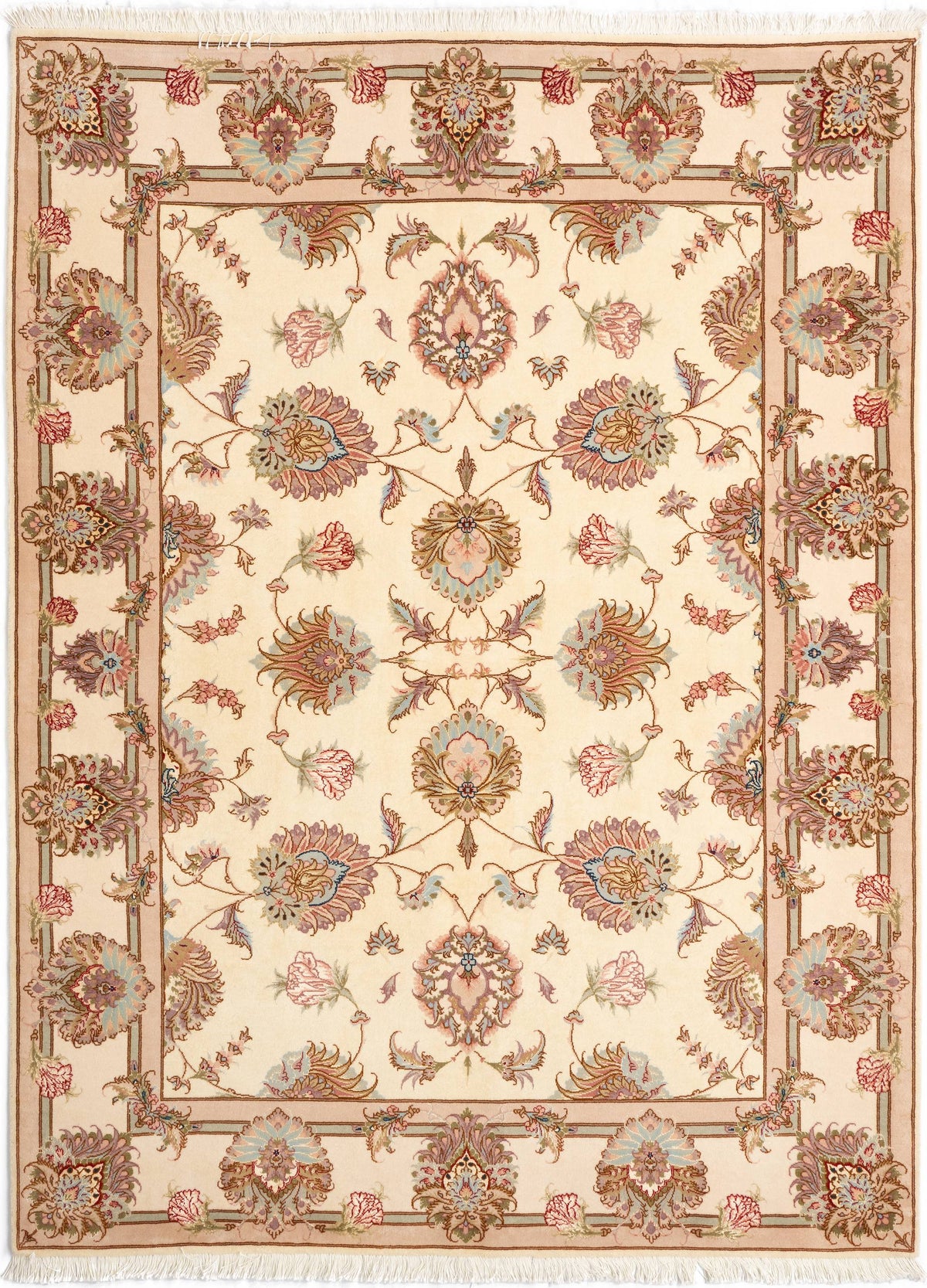 210x151 Tabriz avec soie