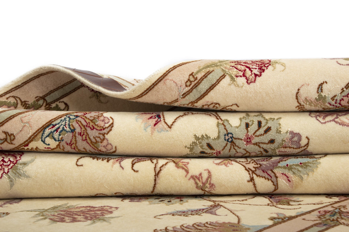 210x151 Tabriz avec soie