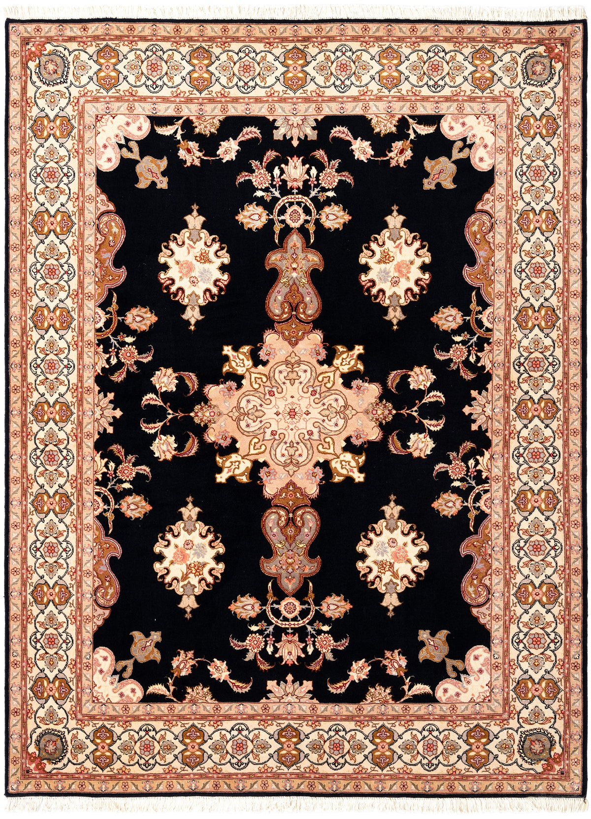 205x152 Tabriz with silk