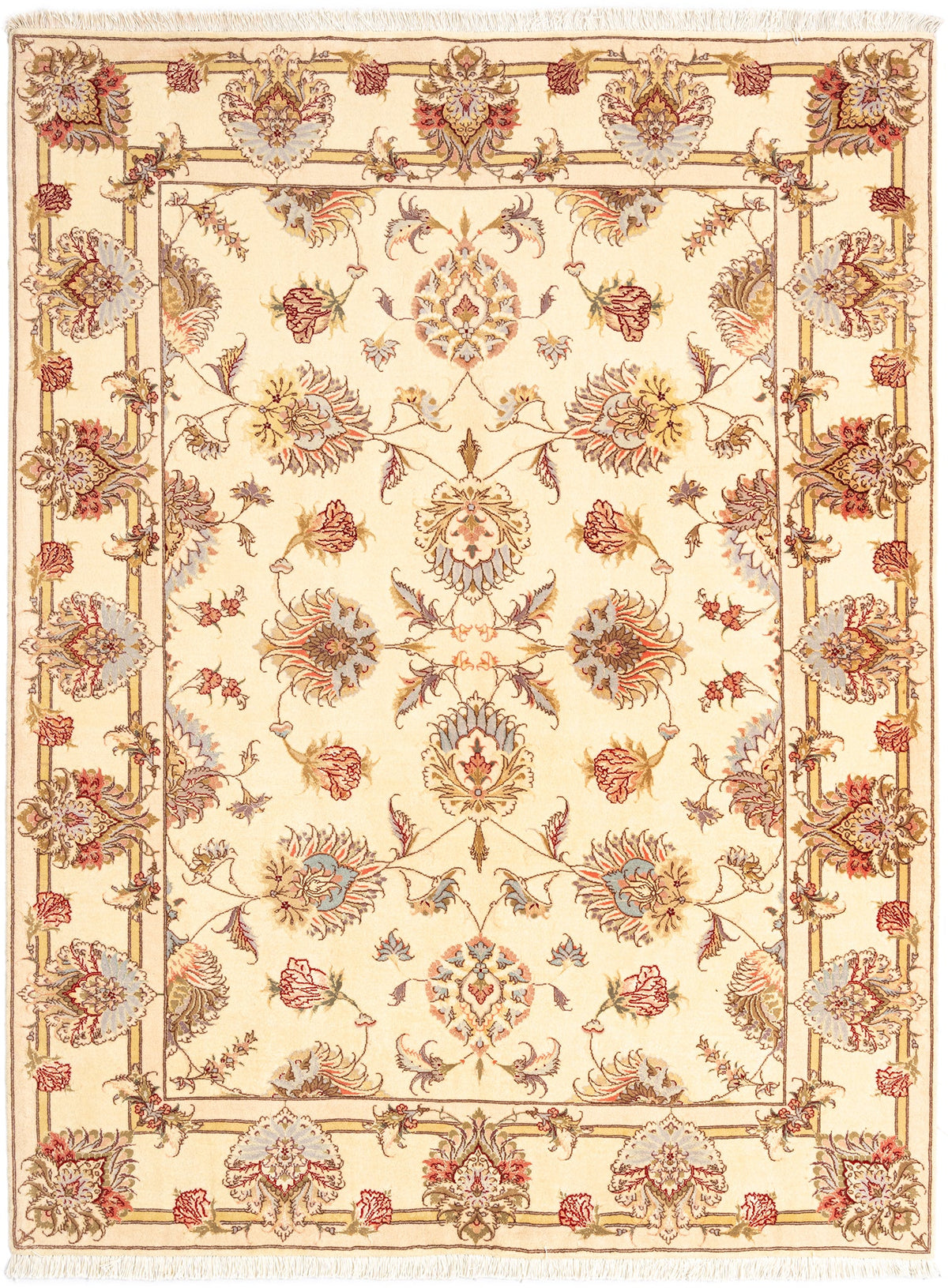 205 x 153 Täbriz mit Seide