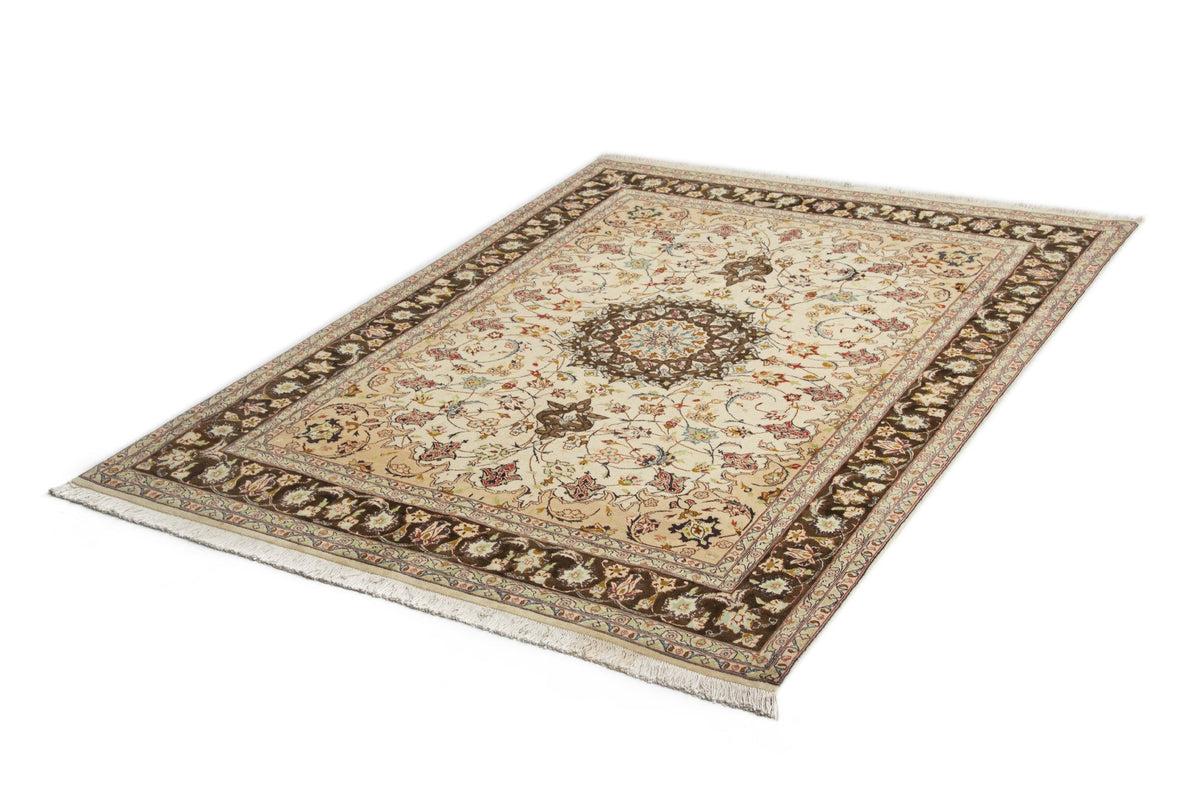 205 x 150 Tabriz con seta