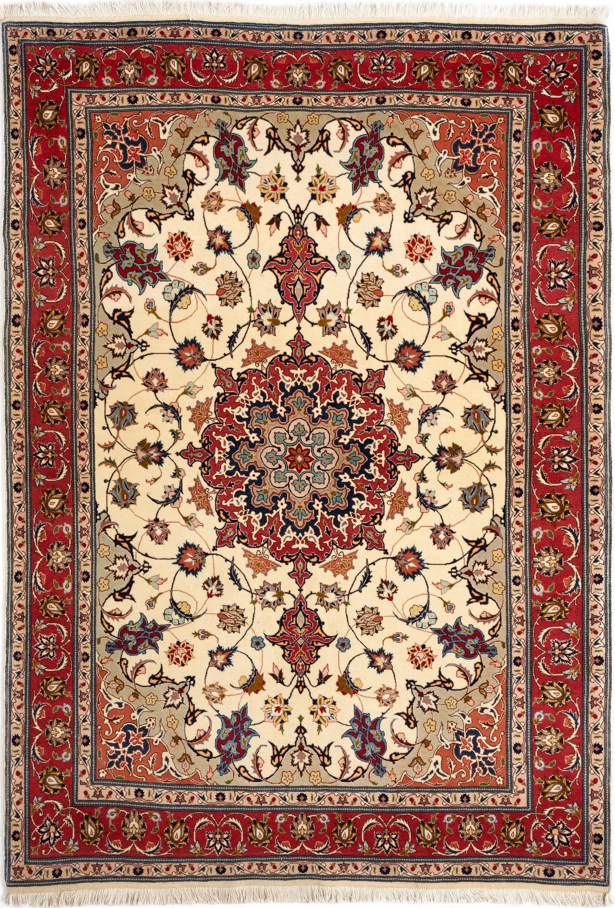 220 x 153 Tabriz con seta