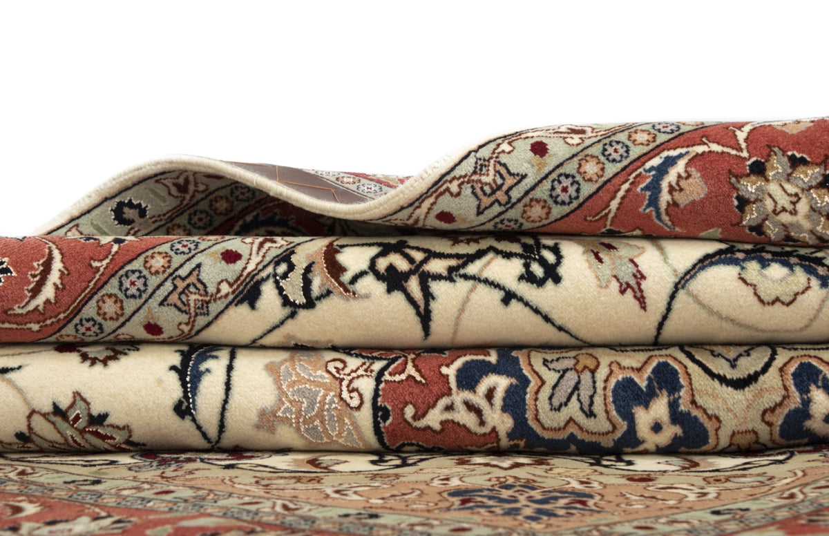 204 x 156 Tabriz con seta