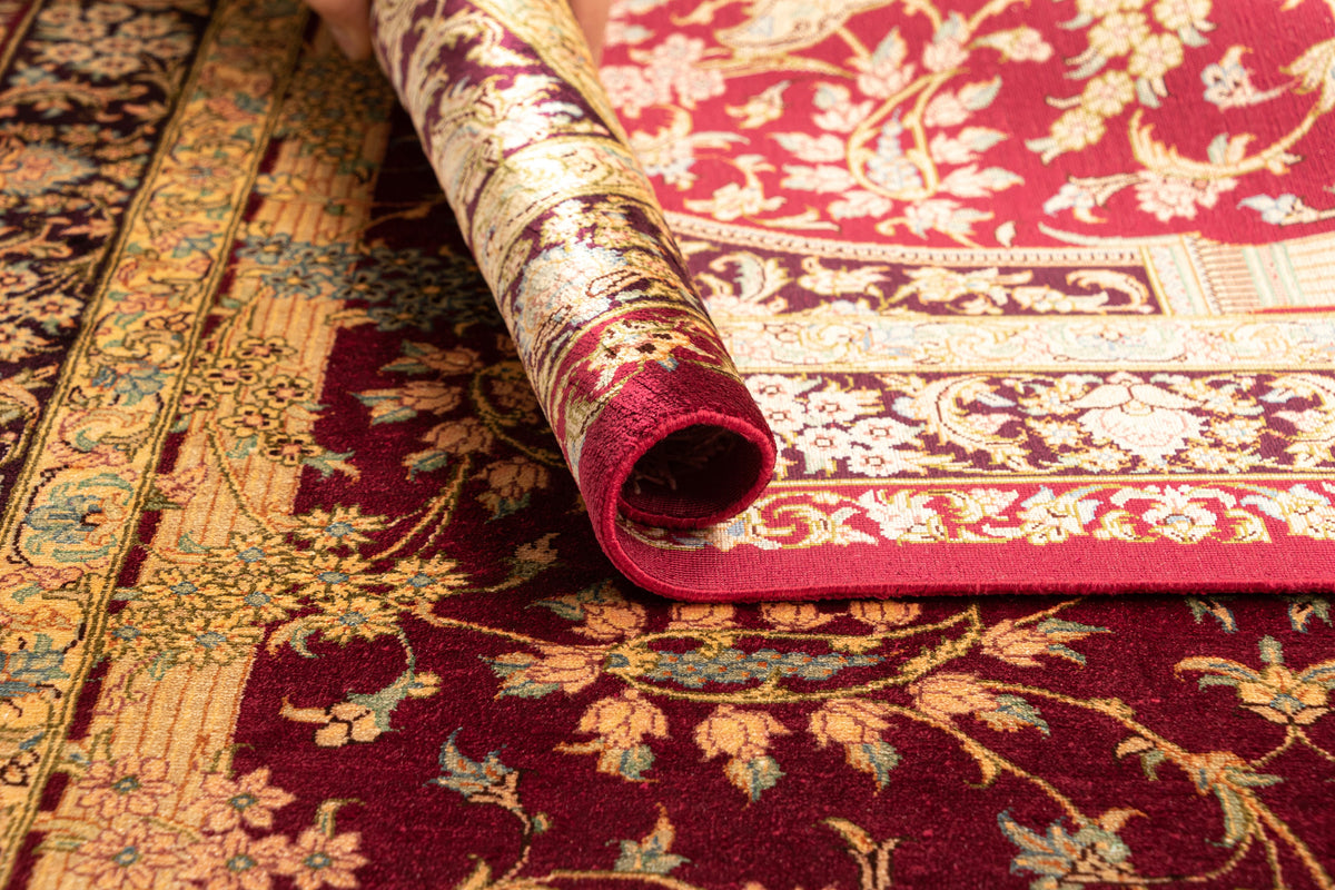 116x80 Ghom silk