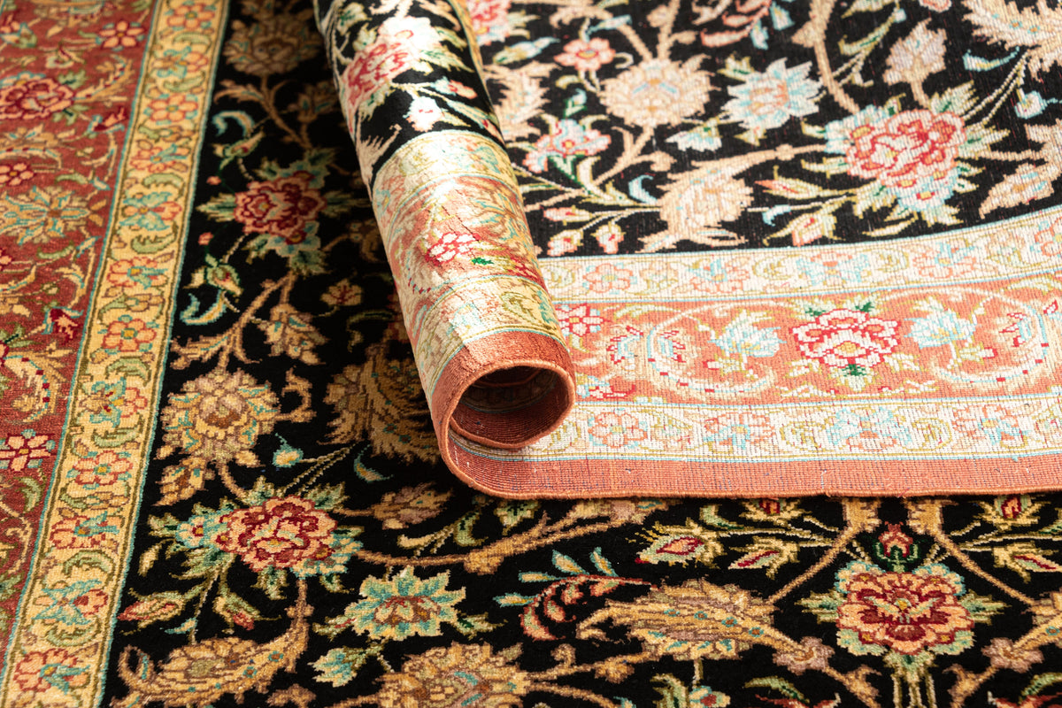 126x80 Ghom silk