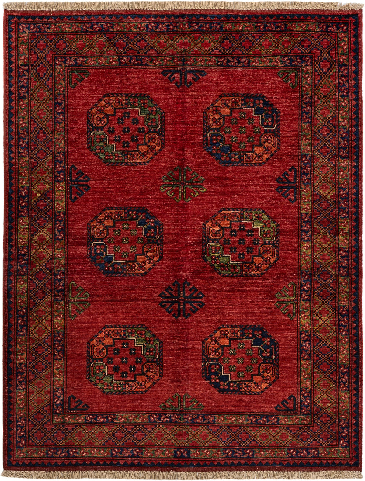 205 x 155 Ersari Afghan