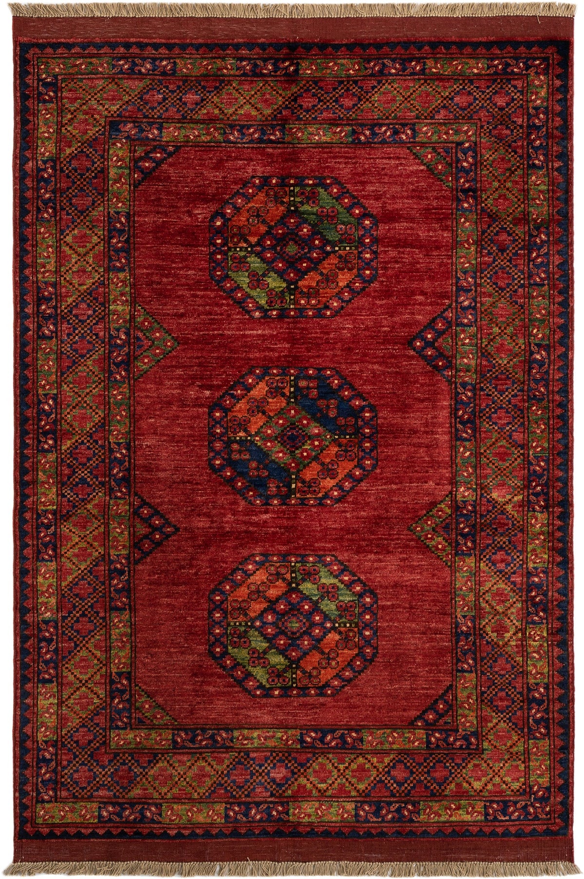 182 x 126 Ersari Afghan