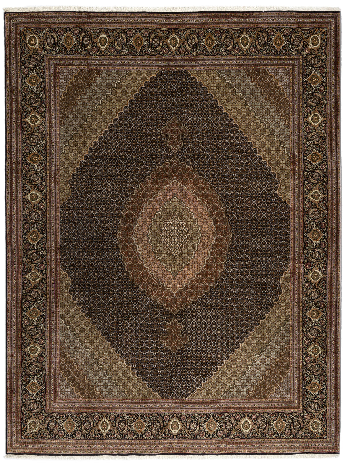 393x303 Mahi di Tabriz con seta