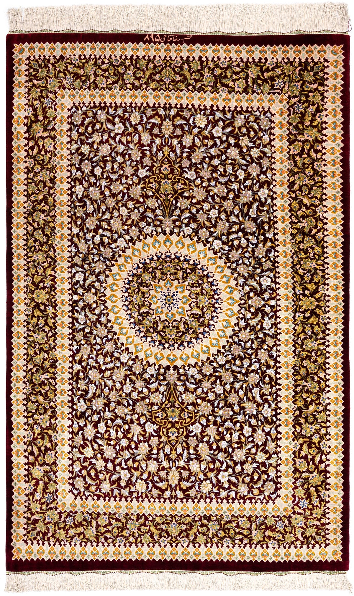 155x100 Ghom silk