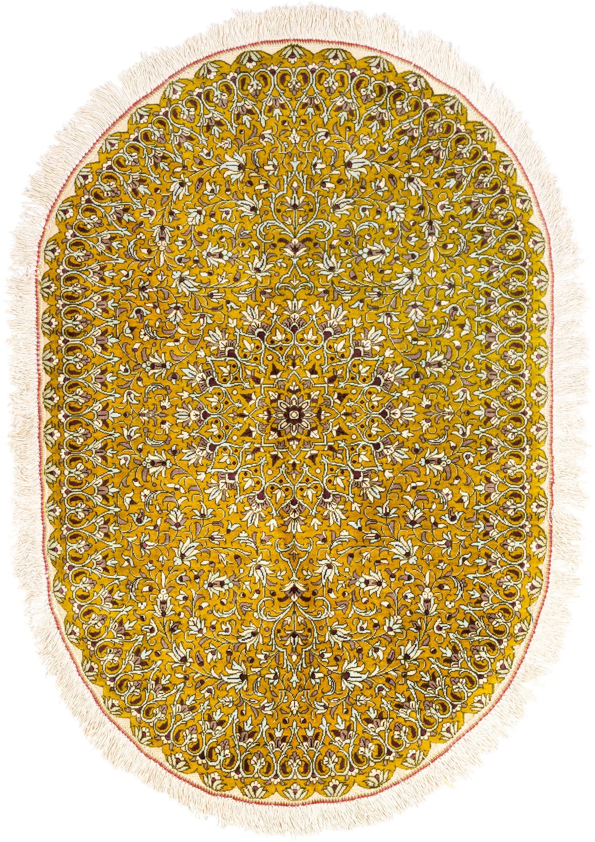 89x60 Ghom silk
