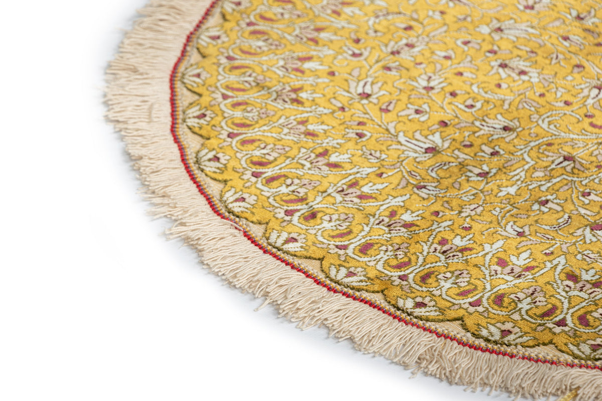 89x60 Ghom silk