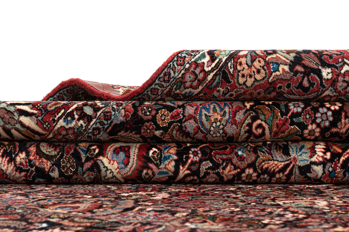 340 x 252 Bidjar mit Seide
