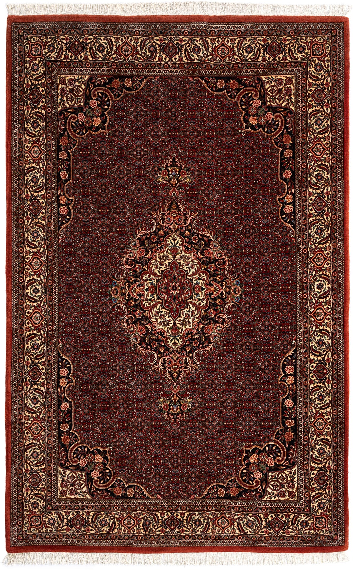 240x168 Bidjar with silk