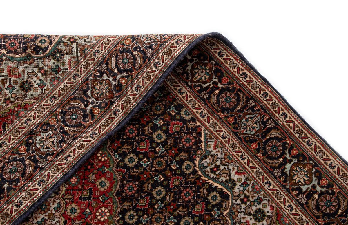 199x150 Tabriz Mahi avec soie