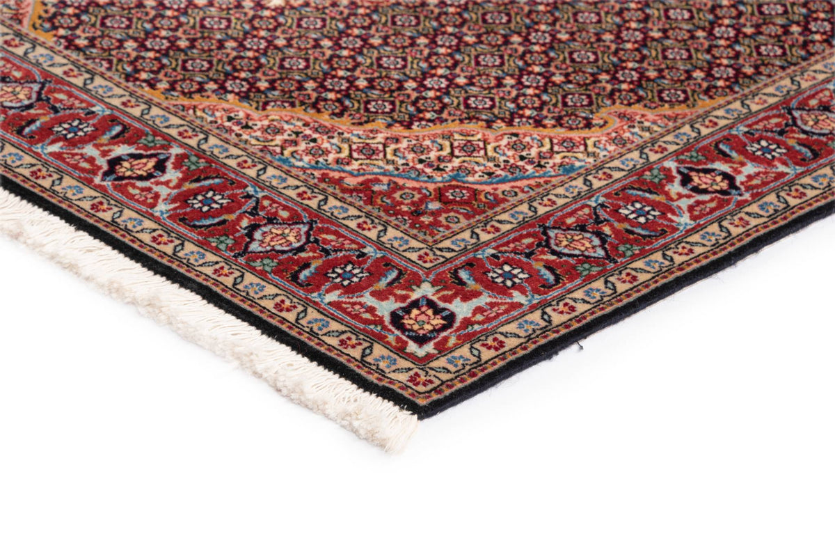 210x150 Tabriz Mahi con seta