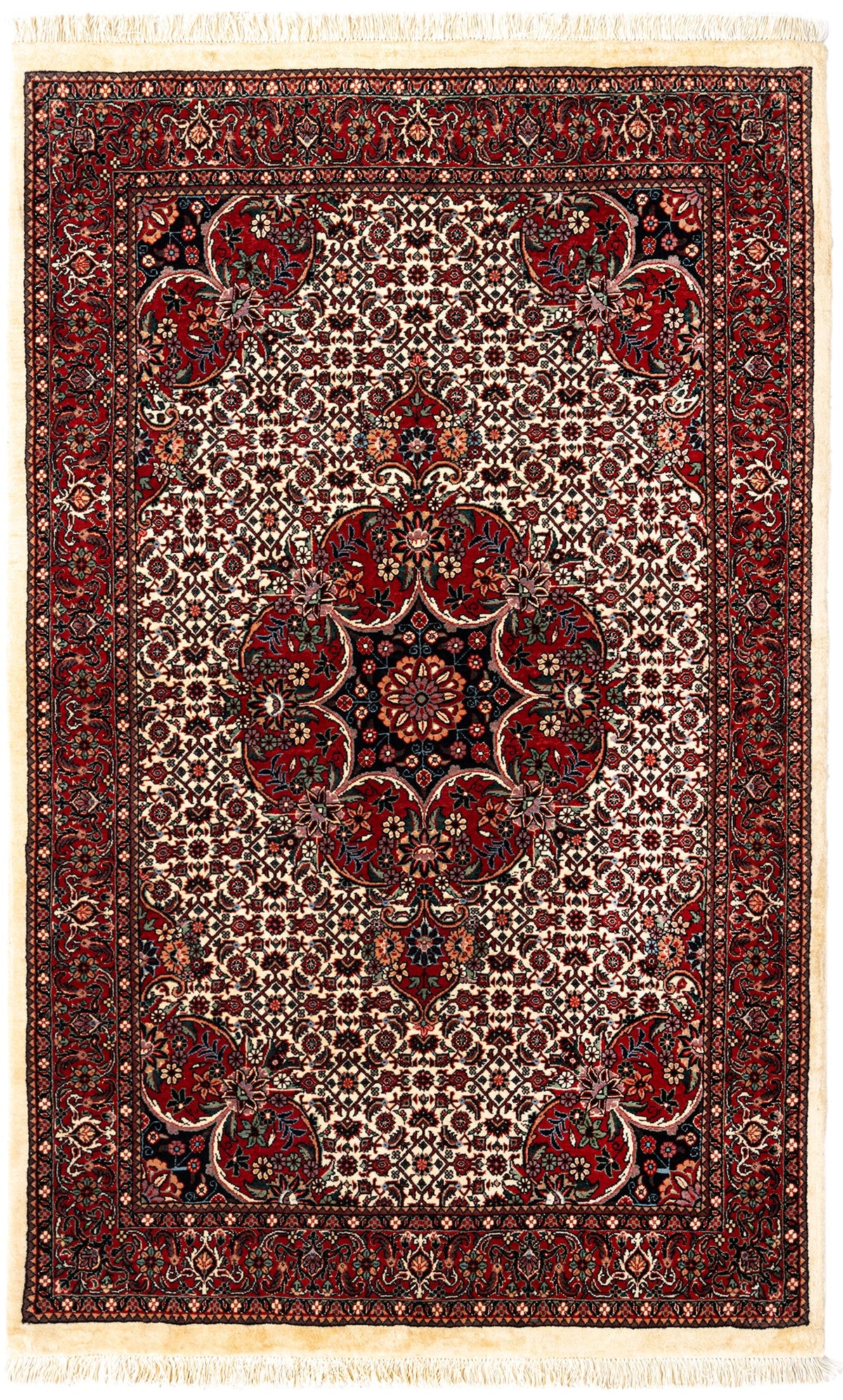 177 x 109 Bidjar mit Seide
