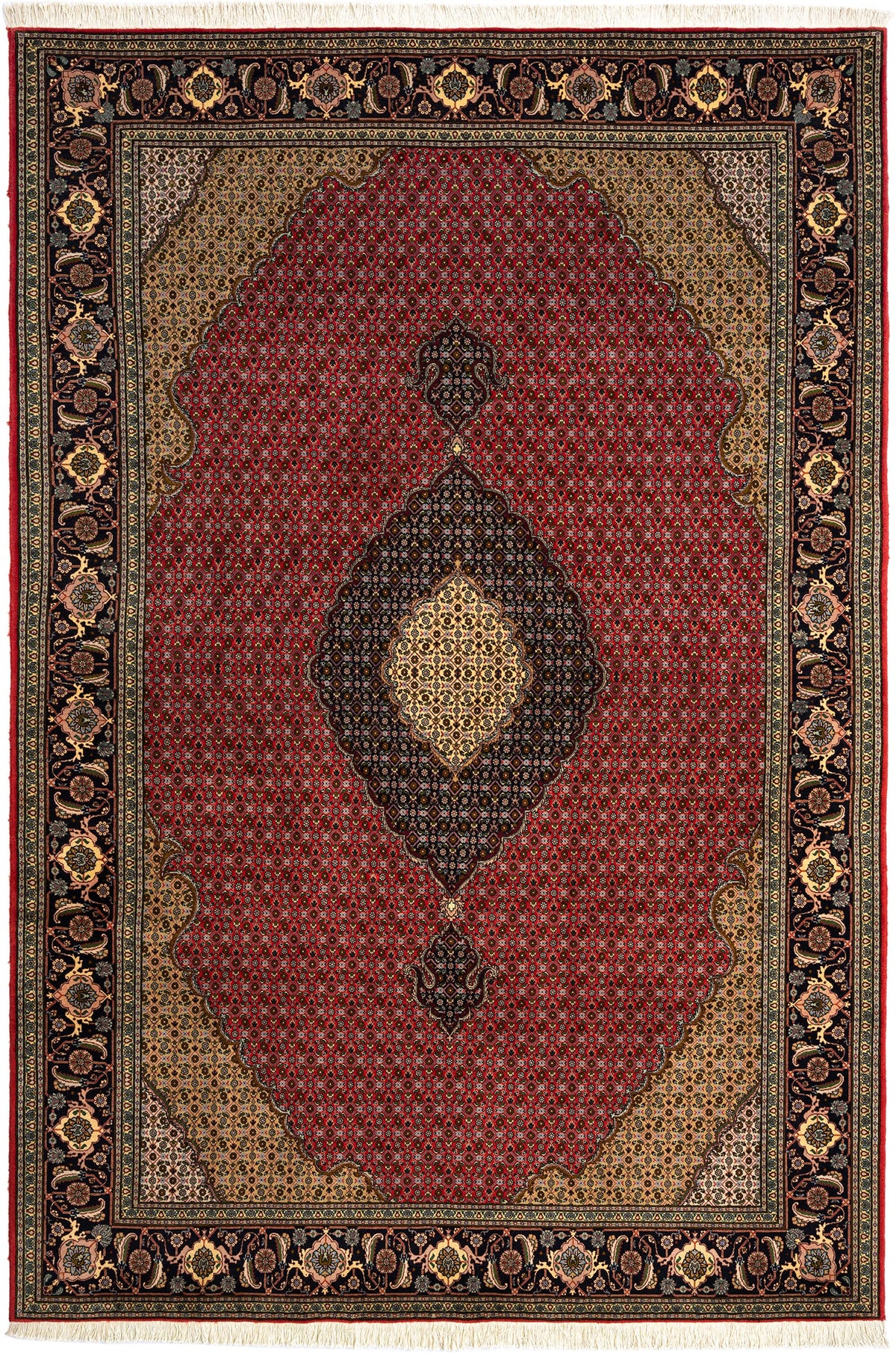 305x201 Mahi di Tabriz con seta