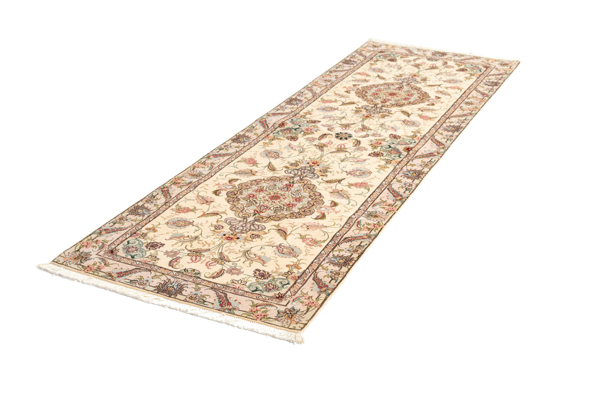 271x87 Tabriz avec de la soie