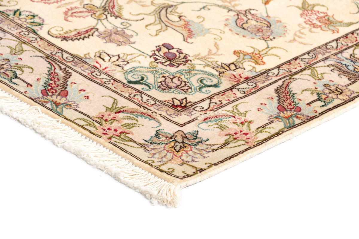 271x87 Tabriz avec de la soie