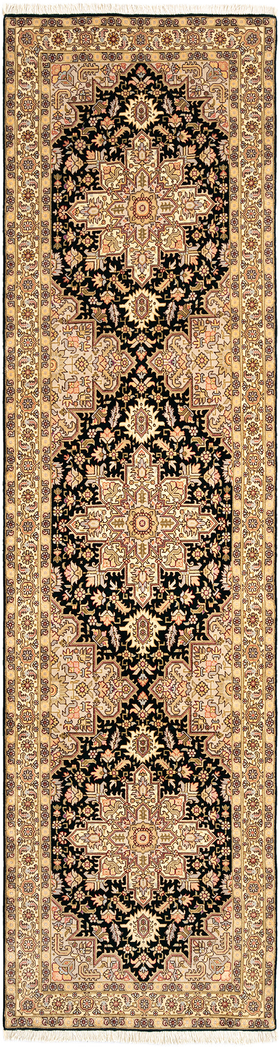 316 x 85 Täbriz mit Seide