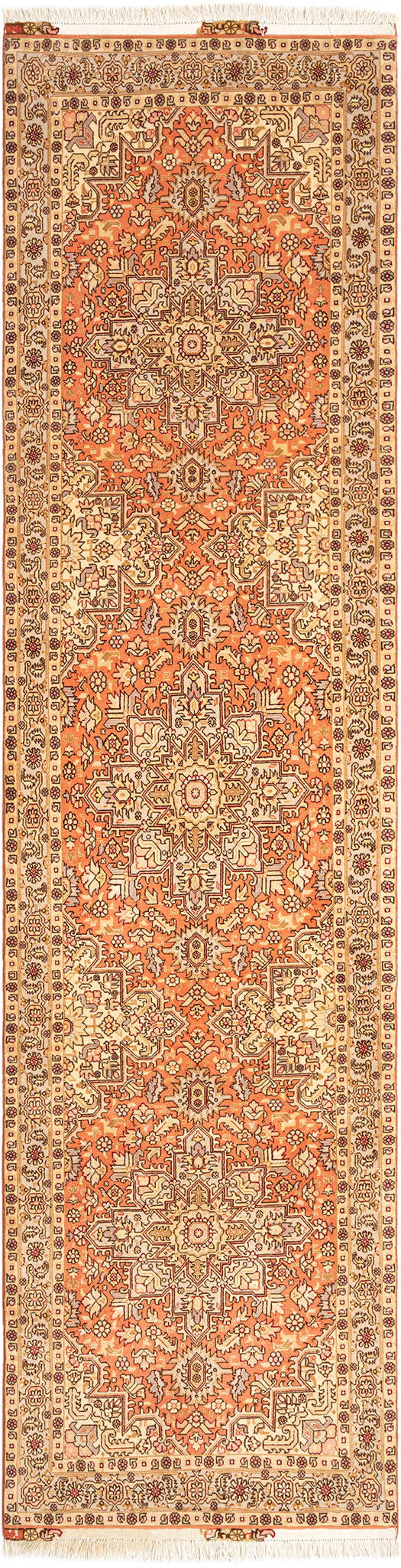 300 x 80 Täbriz mit Seide