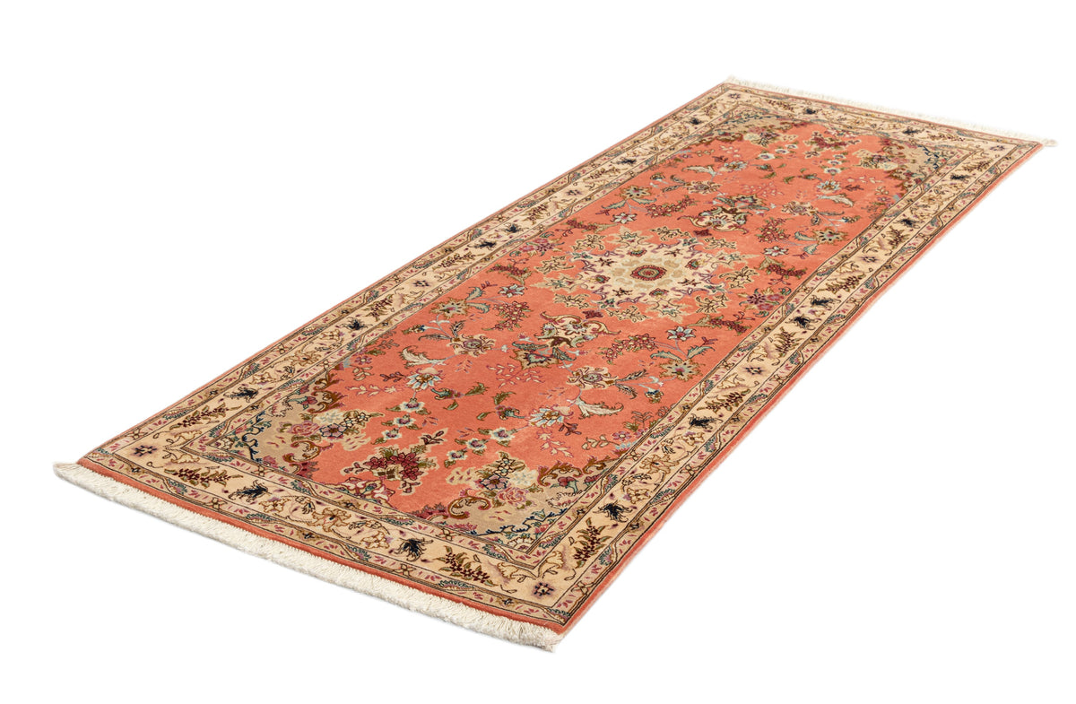 207 x 80 Täbriz mit Seide