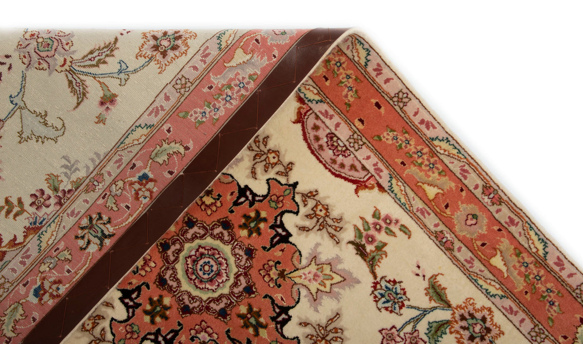 210x79 Tabriz con seta