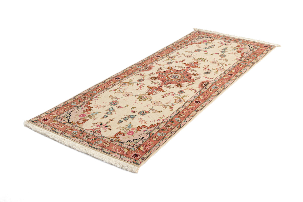 215 x 83 Täbriz mit Seide
