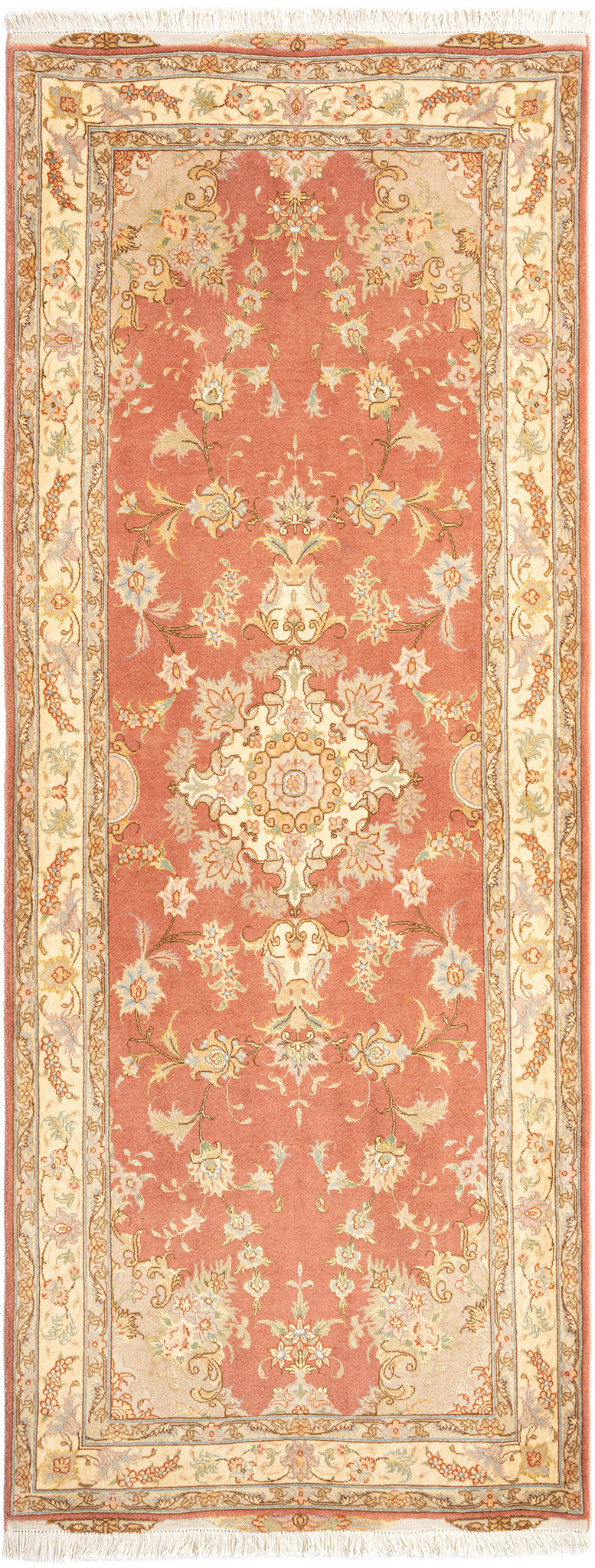 218x85 Tabriz con seta
