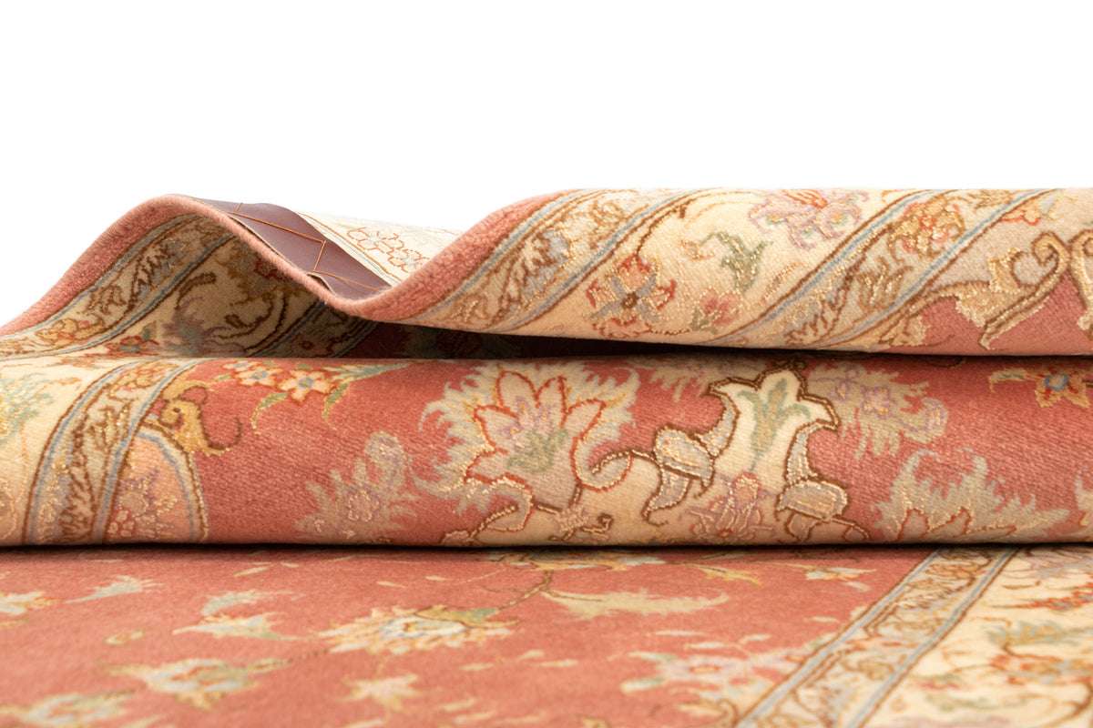 218x85 Tabriz con seta