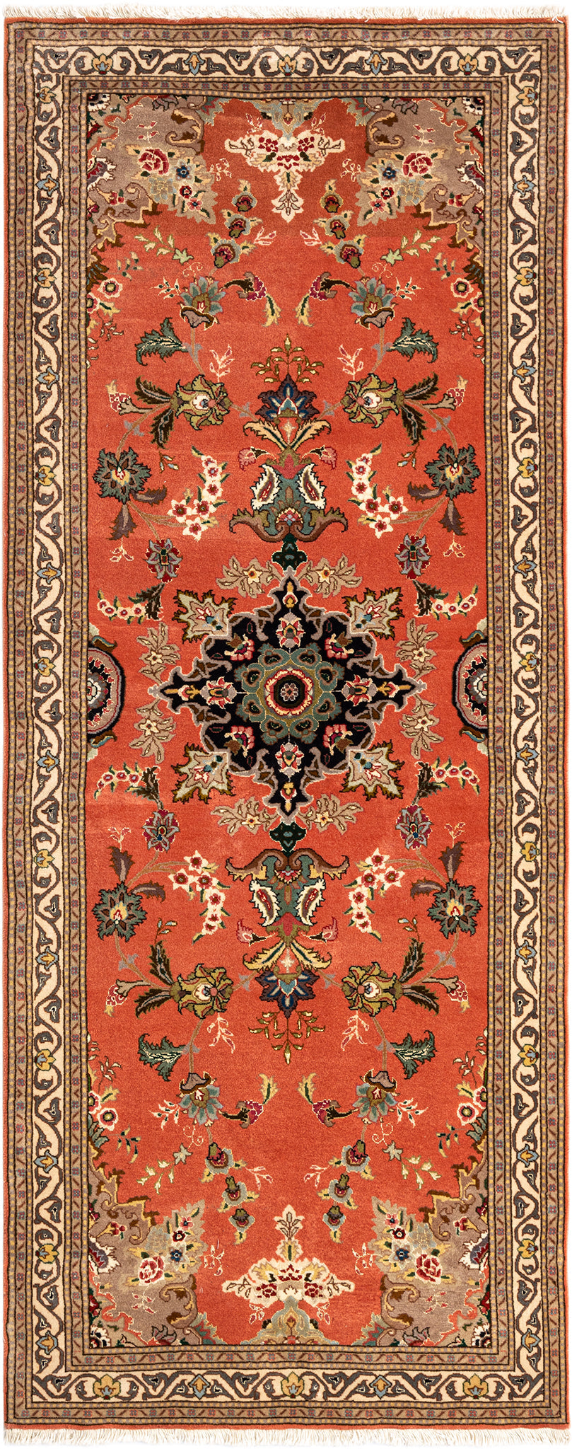 207x83 Tabriz con seta