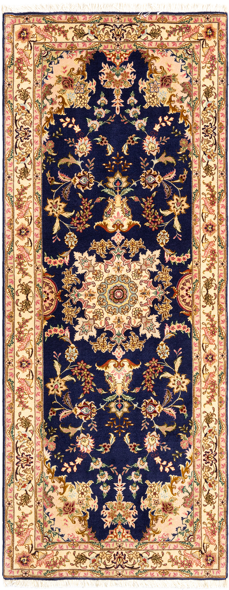 198x80 Tabriz avec soie