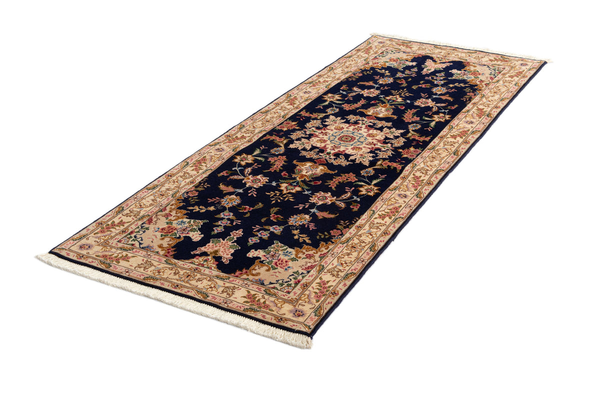 206 x 80 Täbriz mit Seide