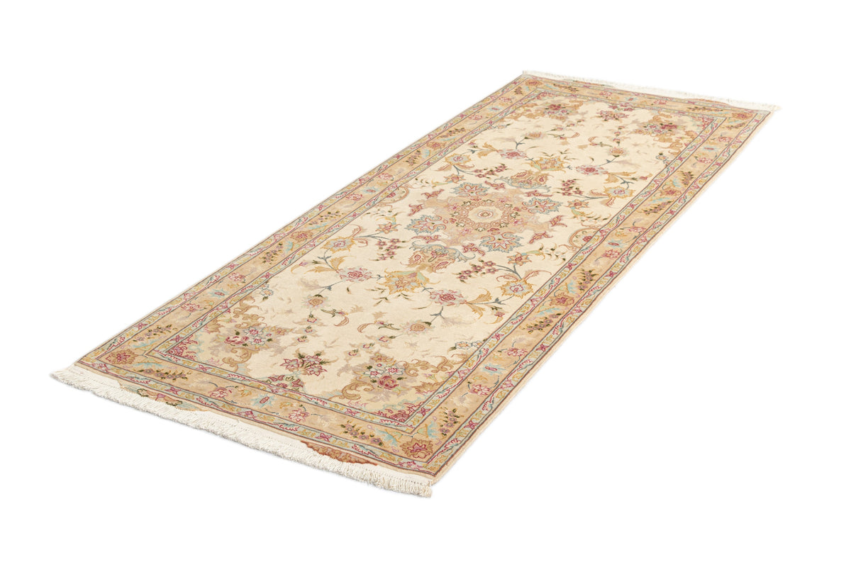 206 x 82 Täbriz mit Seide