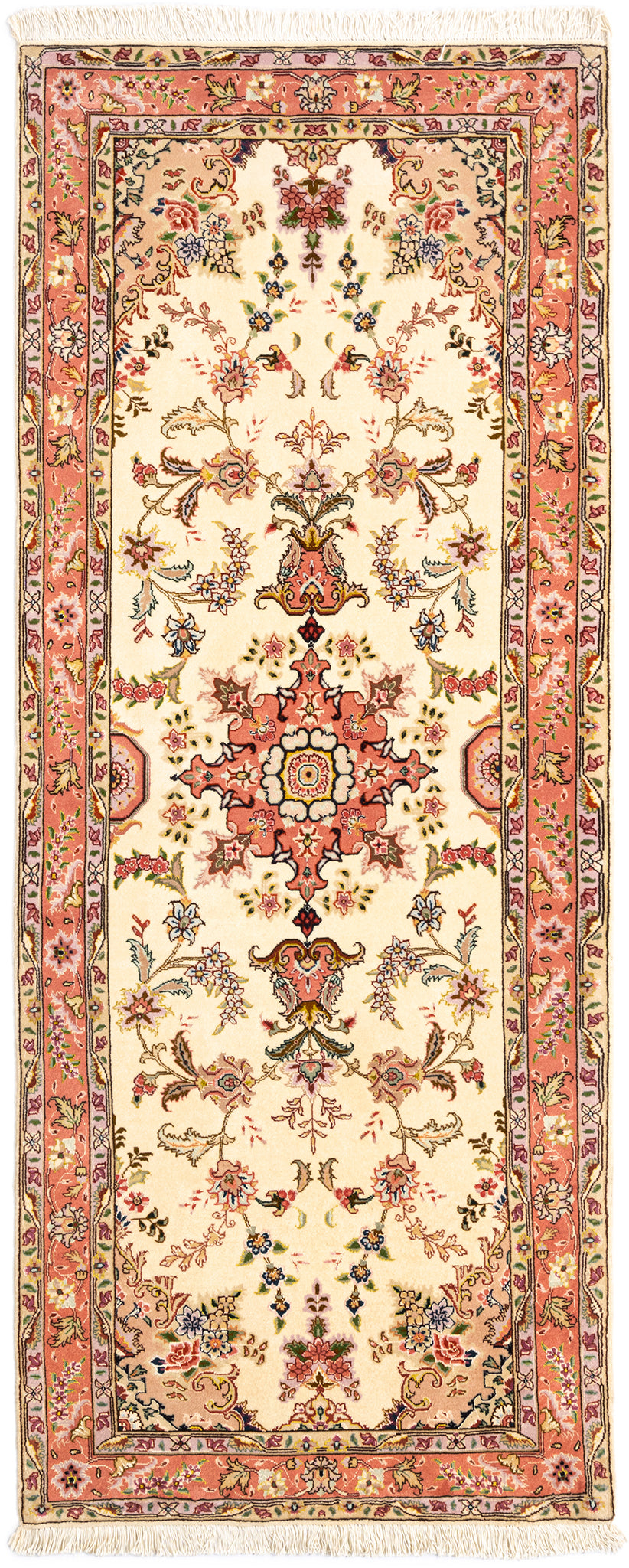203x78 Tabriz con seta