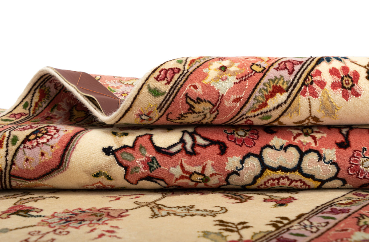 203x78 Tabriz con seta
