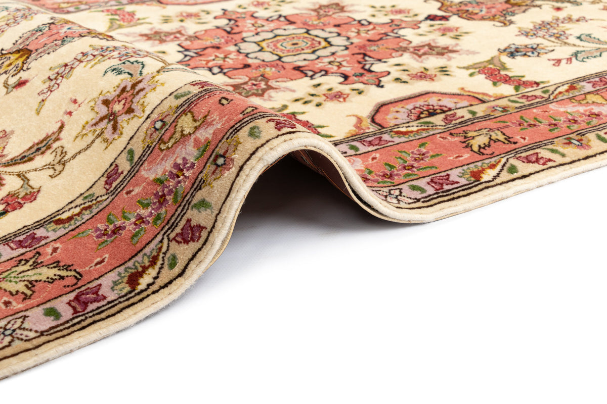 203x78 Tabriz con seta
