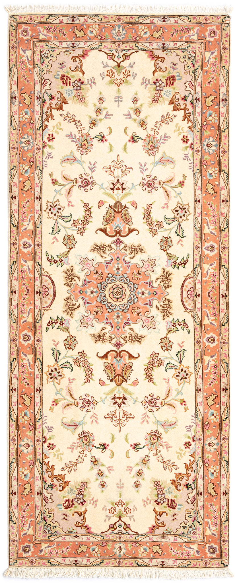 208x82 Tabriz with silk