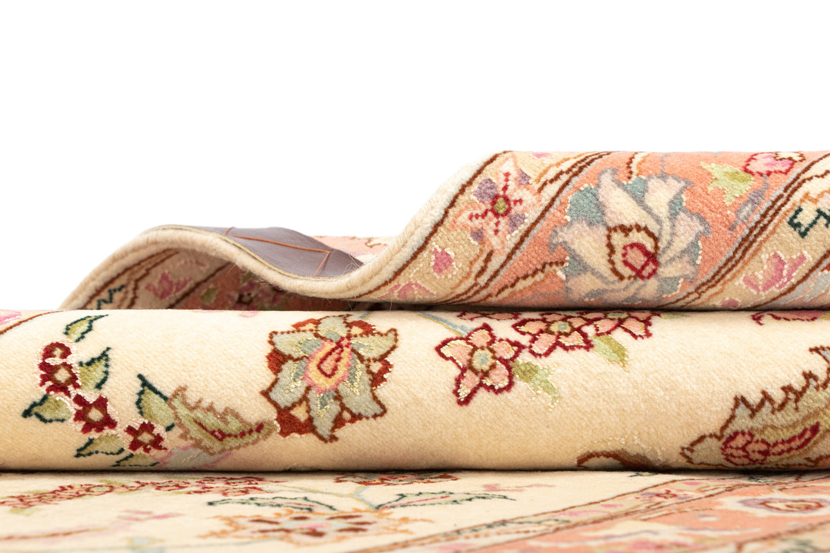 208x82 Tabriz with silk