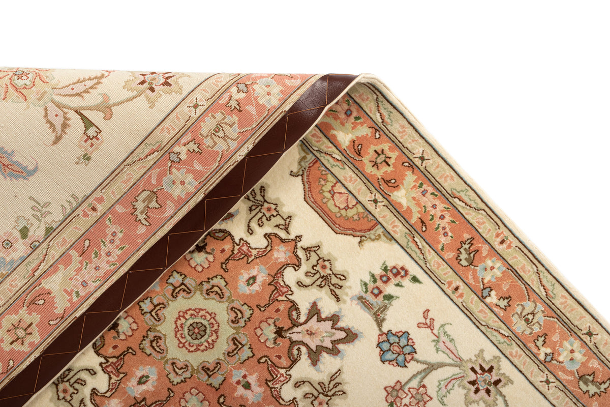 215x82 Tabriz con seta
