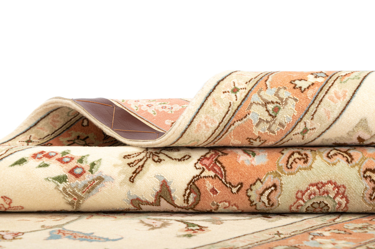 215x82 Tabriz con seta