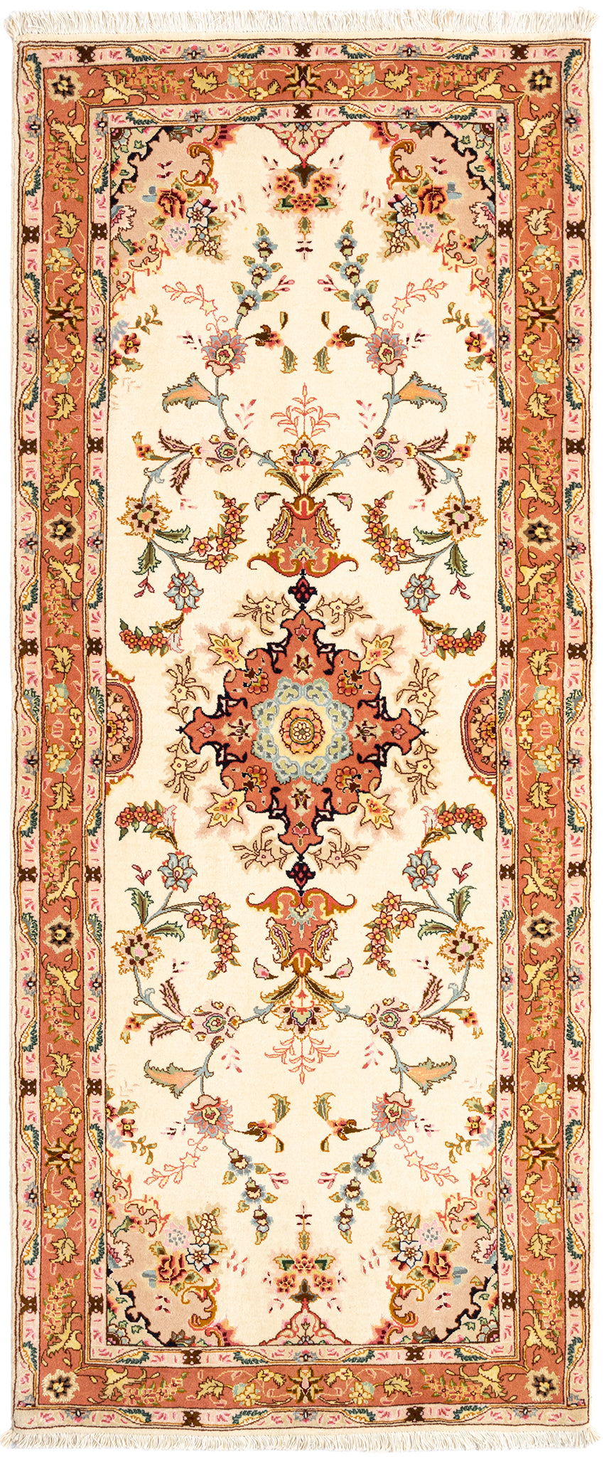 205x85 Tabriz avec soie