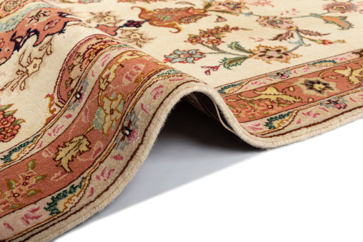205x85 Tabriz avec soie