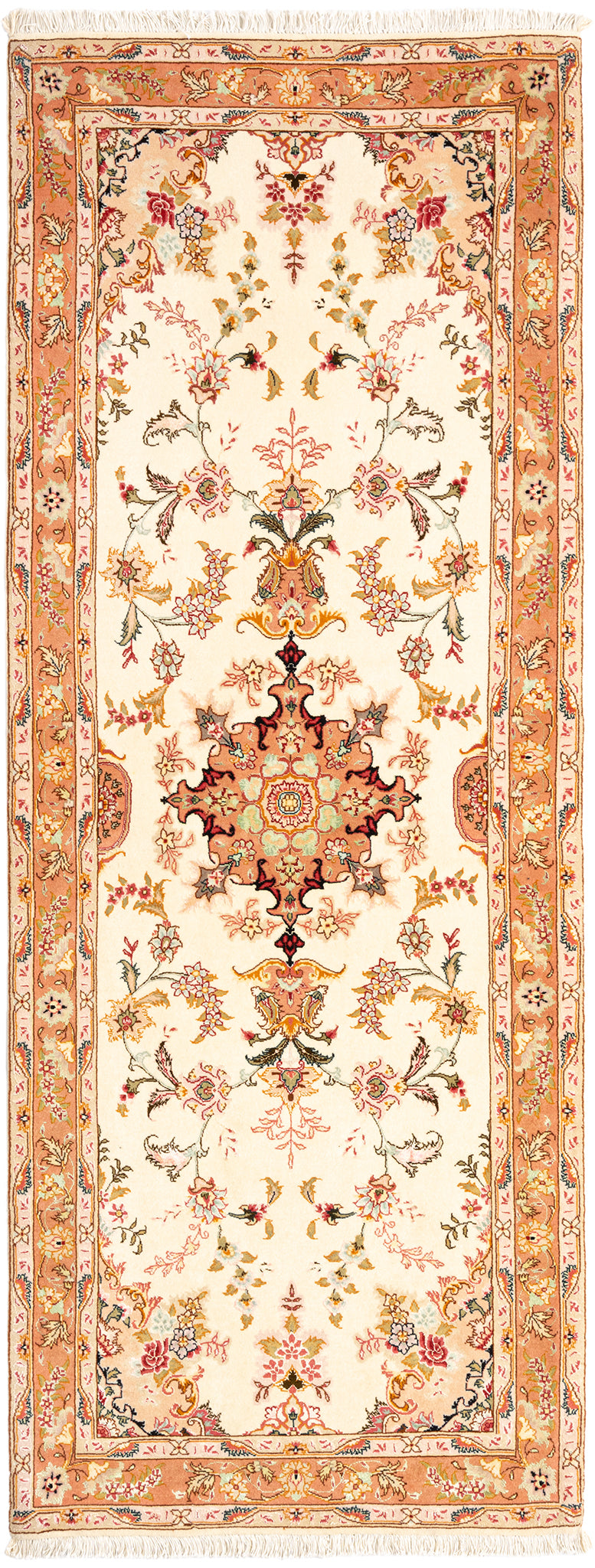 210x80 Tabriz con seta